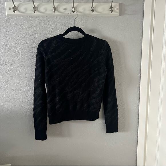 Rag & Bone Germain Zebra Crewneck Sweater - Picture 7 of 7